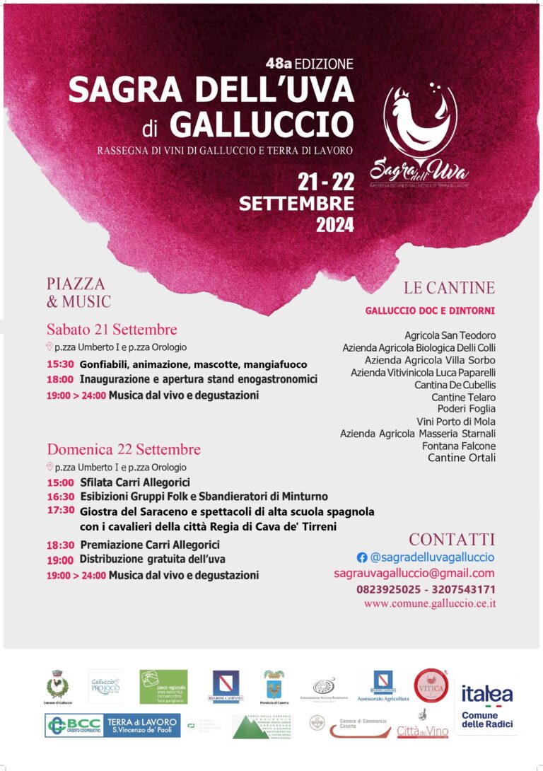 manifesto 2024_48a sagra uva