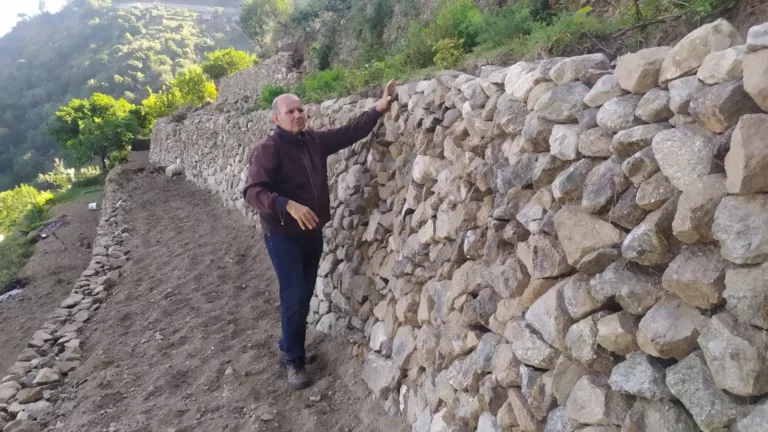carmelo Tripodi e muretti a secco